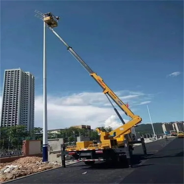 原阳维修路灯的曲臂升降车出租